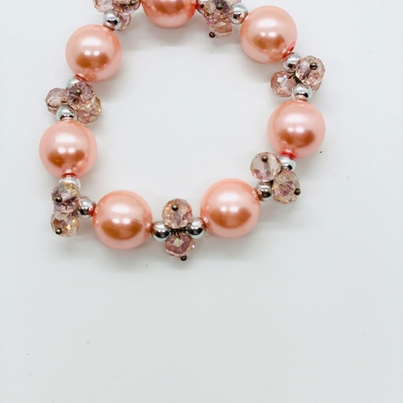 Peruvian Glass Bubble Bead Bracelet - Picture 3 of 3